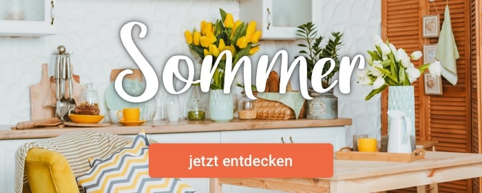Sommerliches Esszimmer